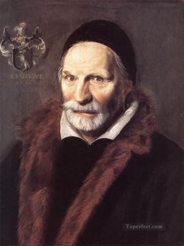 ヤコブス・ザフィウスの肖像画 オランダ黄金時代のフランス・ハルス Oil Paintings